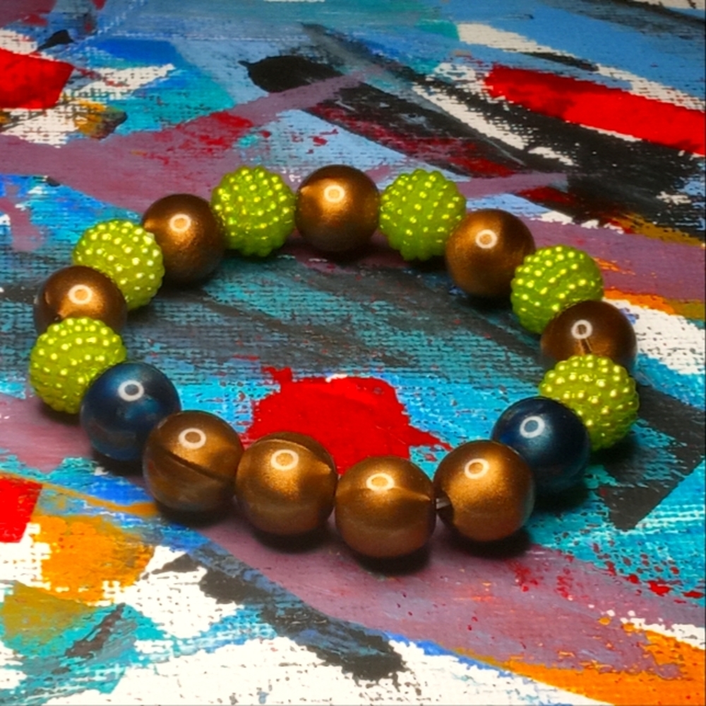 Green/Gold bracelet